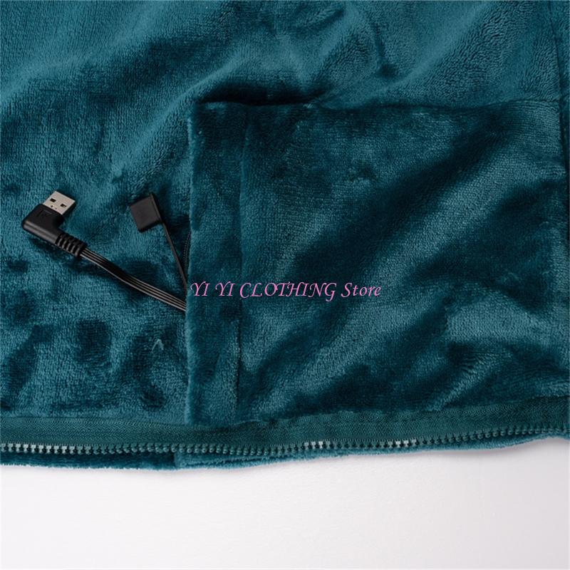 Electric Blanket Heated - Involucro riscaldato in poliestere N5KF 3