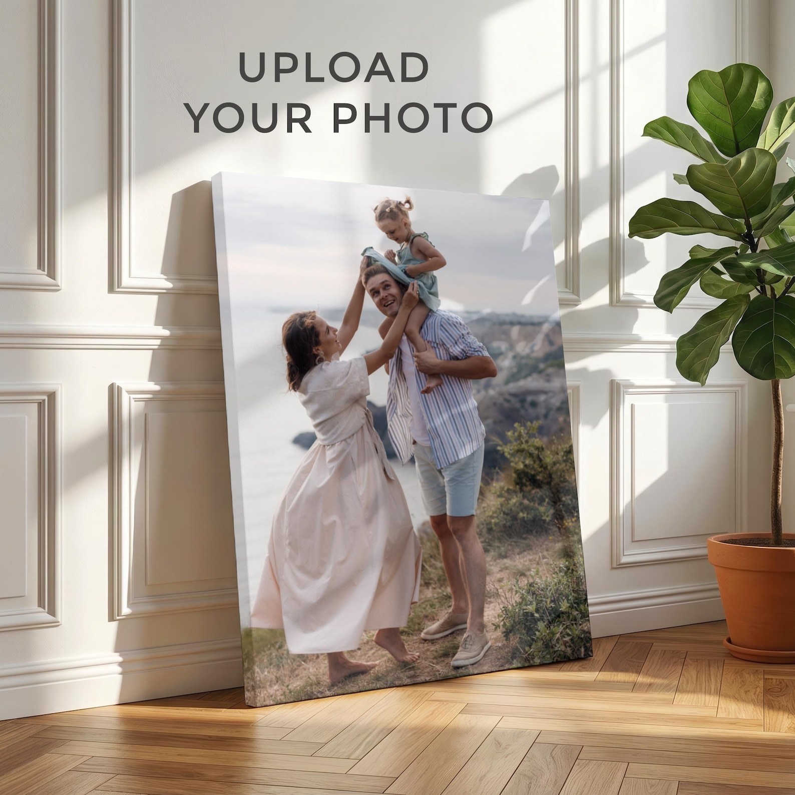 Textiles For Home - Tela Fotografica Personalizzata, Arte Murale Familiare
