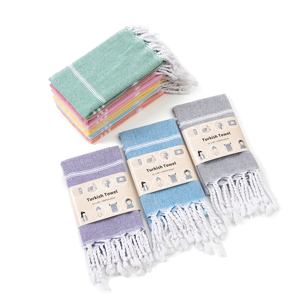 Home Textiles Face Towel - 2-Pack 40x100CM Cotone Turco per la