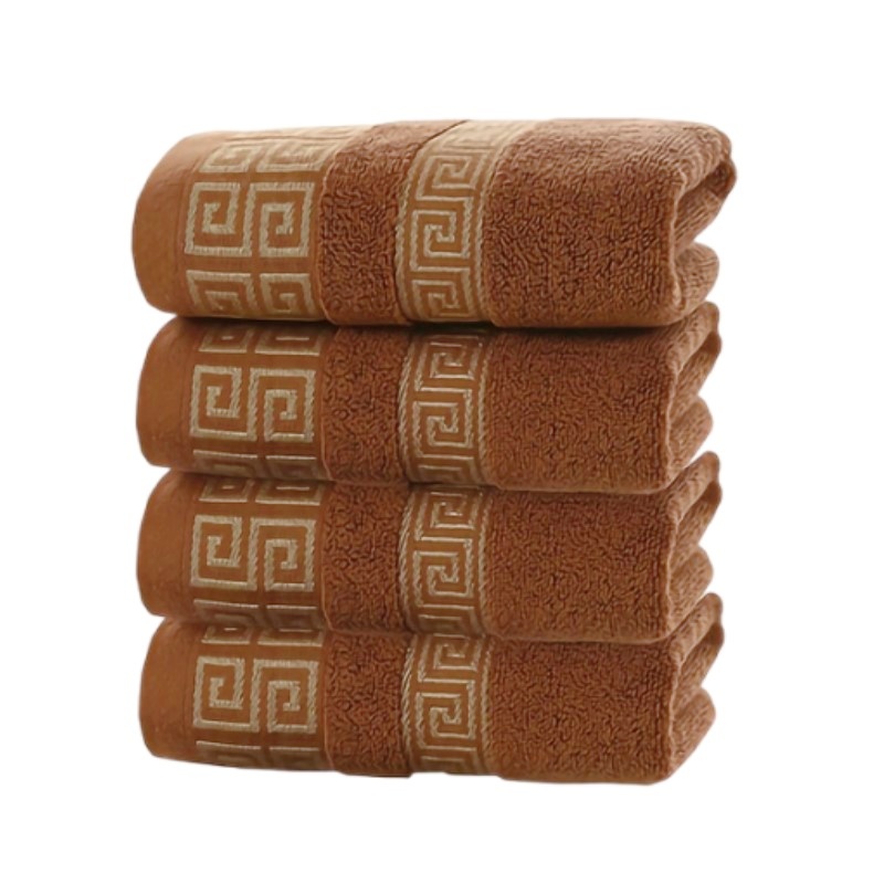 Home Textiles Face Towel - Set di 1/4/6 Asciugamani in Cotone
