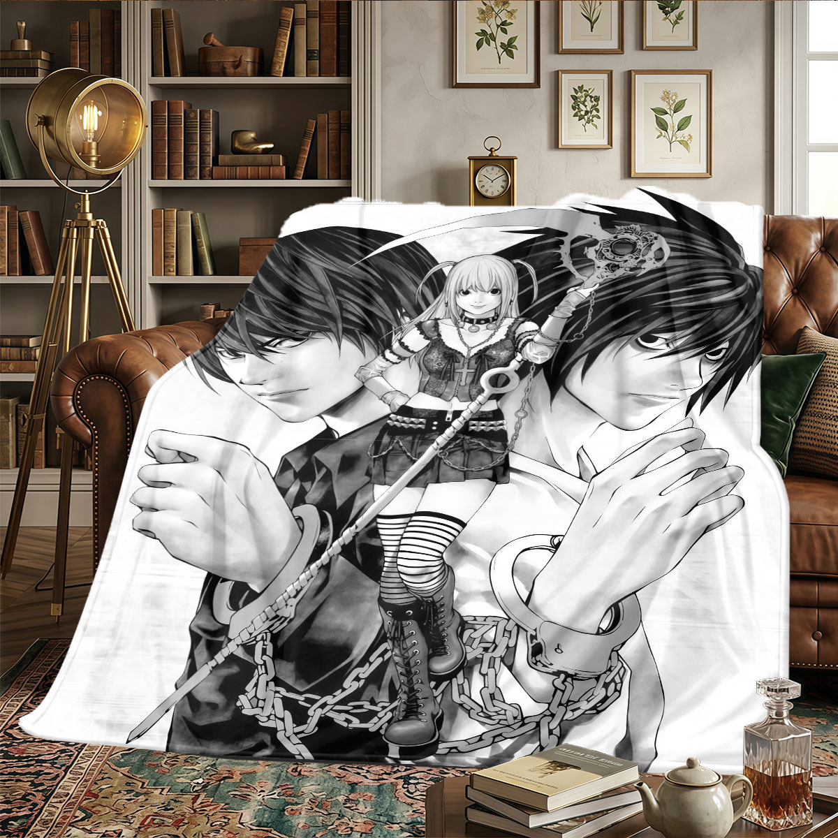 Home Textiles Notes - Coperta per la casa con motivi