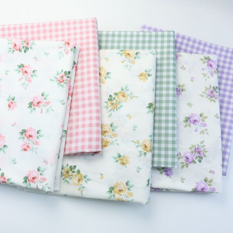 Home Textiles Plaid - 235x50 cm pastorale rosa viola rosa