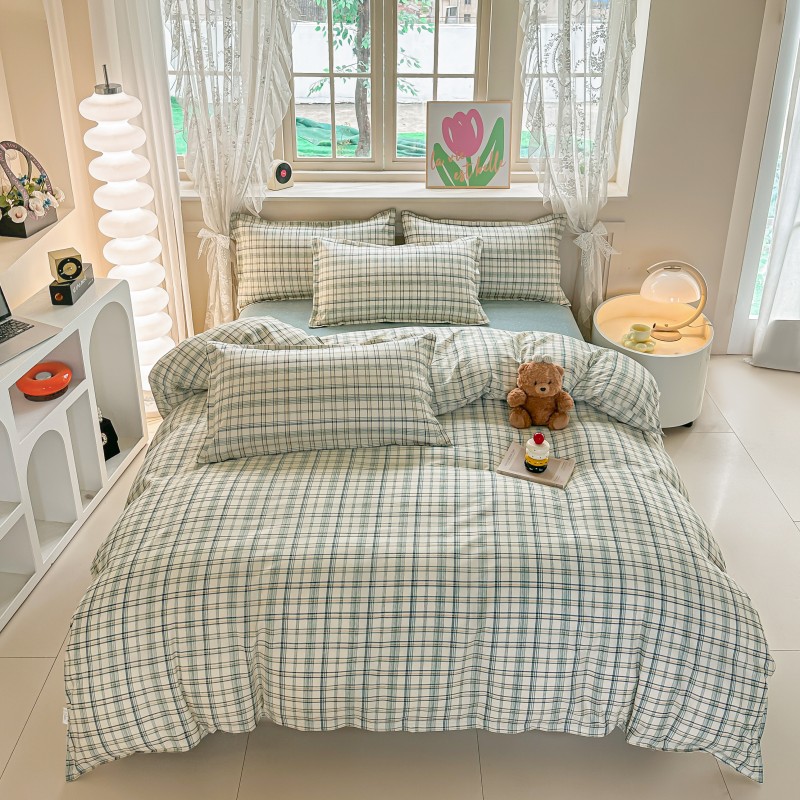 Linen Duvet Cover - Set di biancheria da letto a