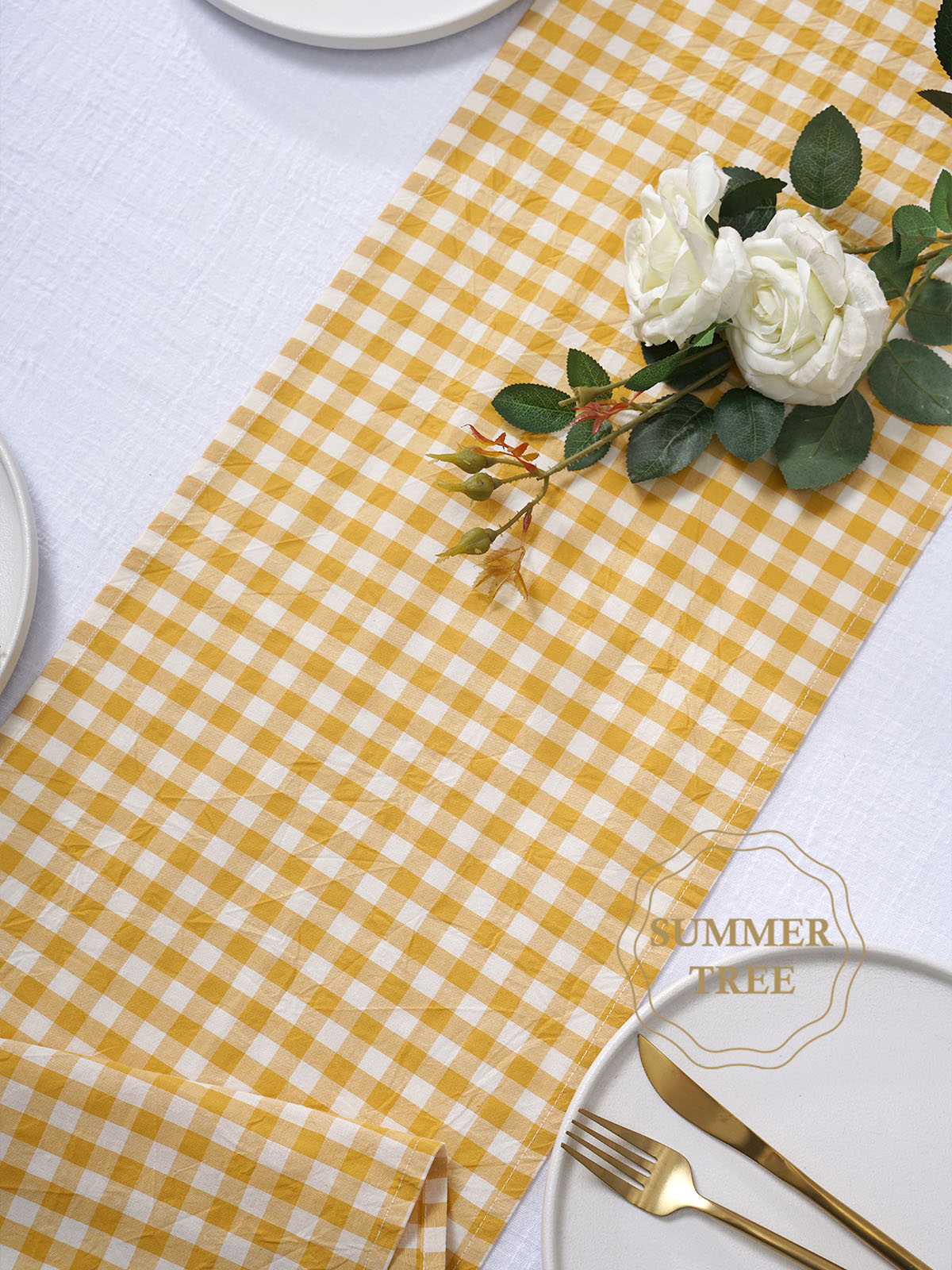 Runner da Tavola in Cotone a Q - Home Textiles Plaid recensione e prezzo