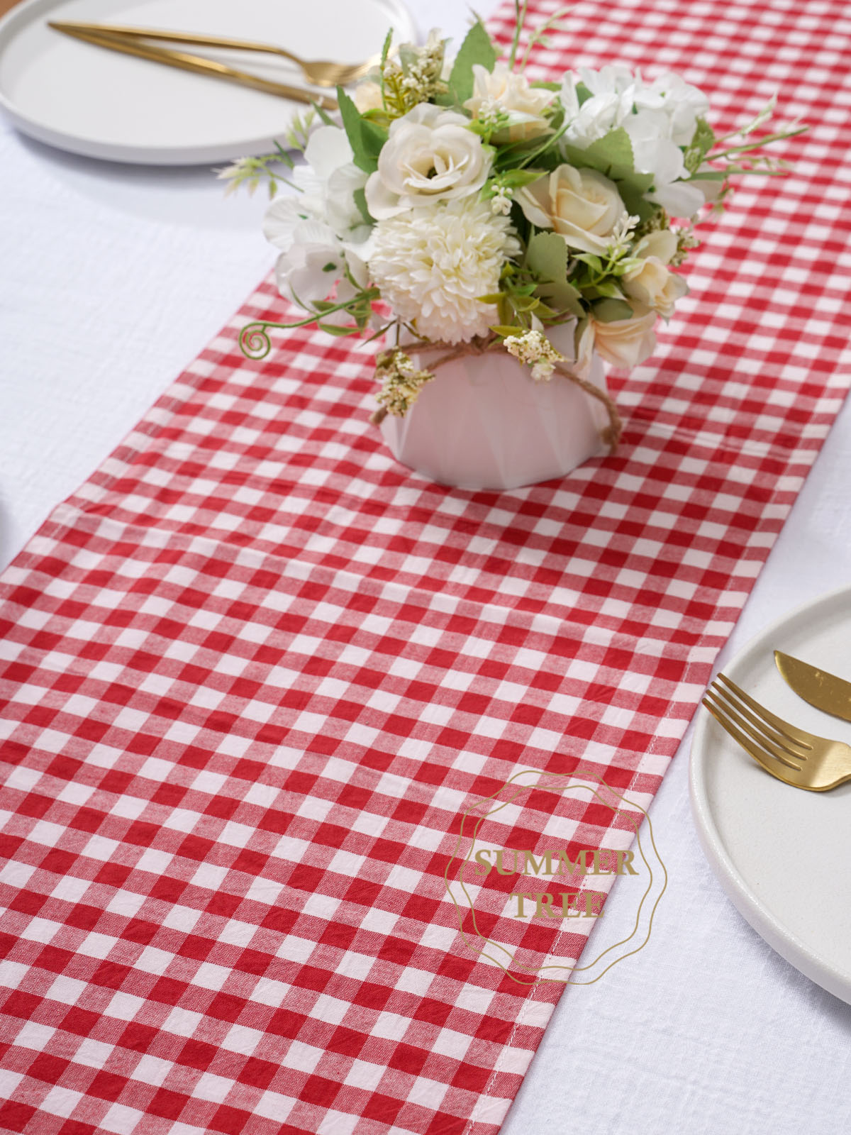Runner da Tavola in Cotone a Q - Home Textiles Plaid recensione e prezzo